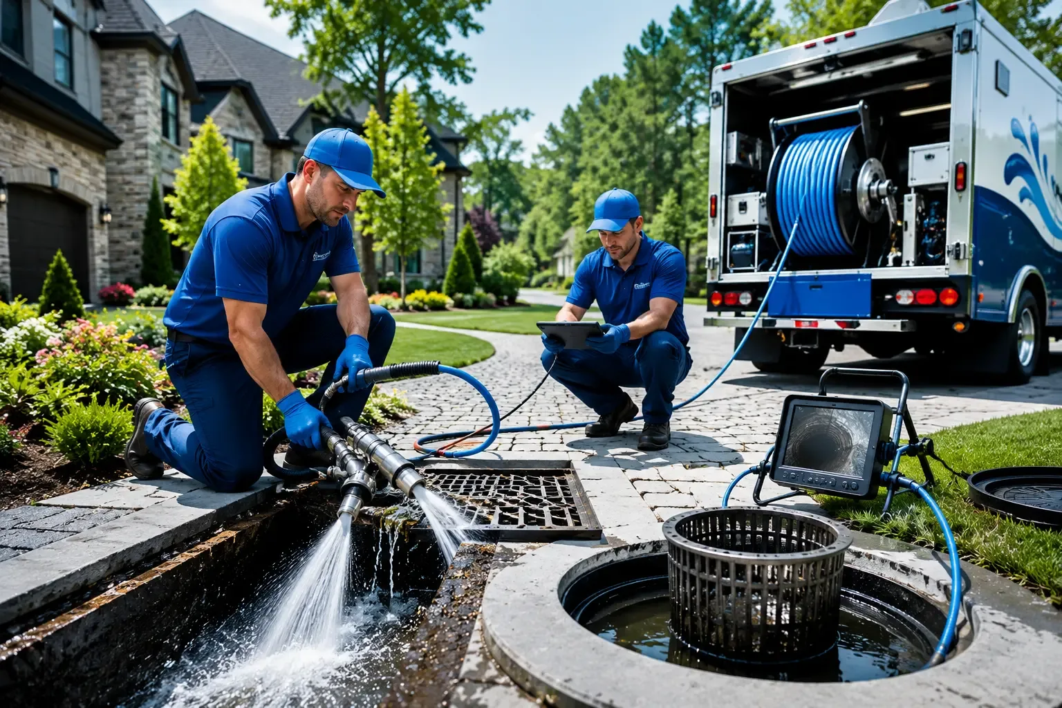Local outdoor drain cleaning professionals in Griffith, IN